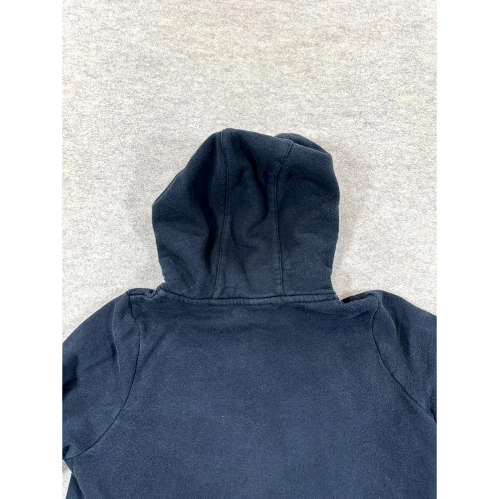 Nike Hoodie Girls XL Navy Sherpa Lined Swoosh Full Zip AV8422-010
